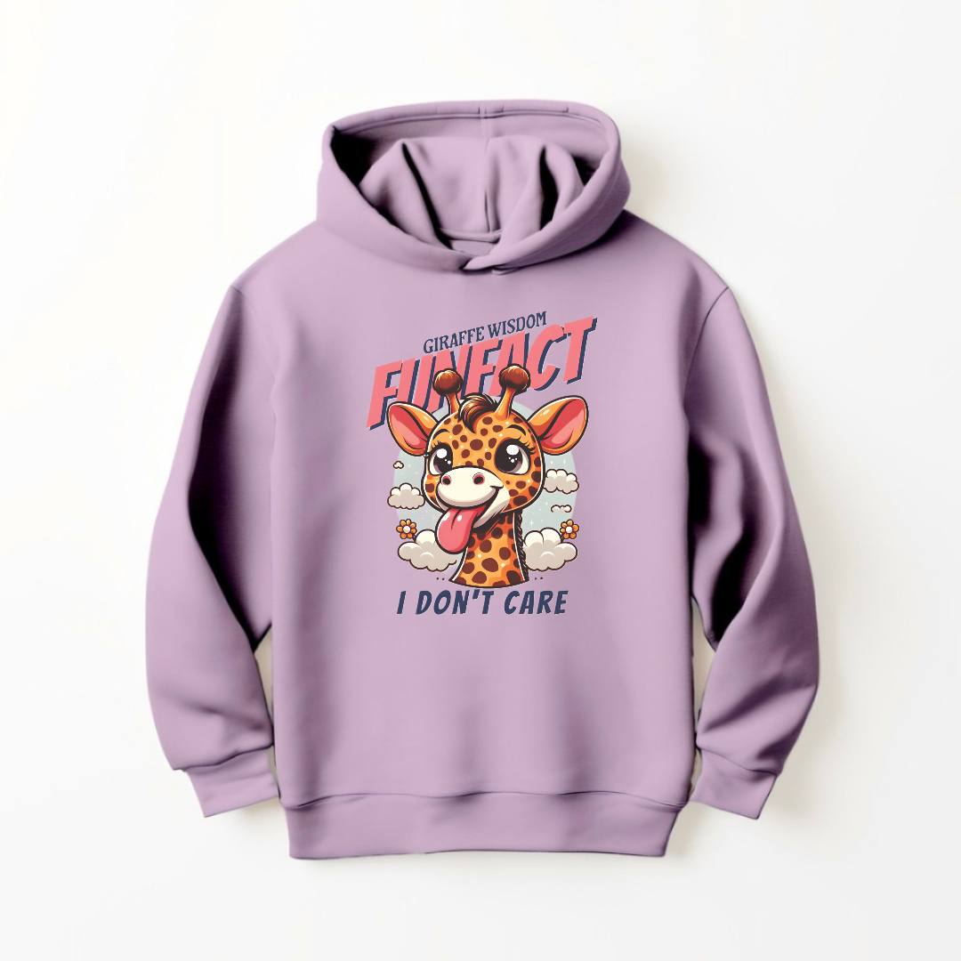 DTF - CUTE GIRAFFE HOODIE