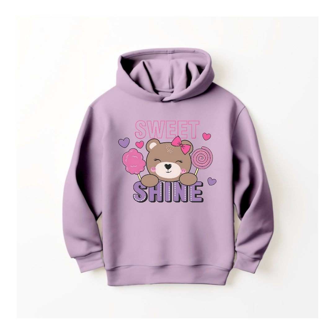 DTF - SWEET SHINE BEAR HOODIE