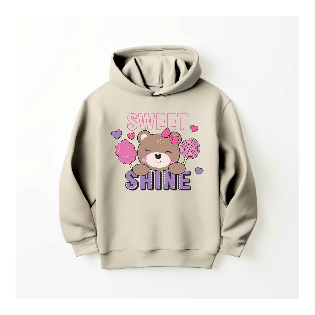 DTF - SWEET SHINE BEAR HOODIE