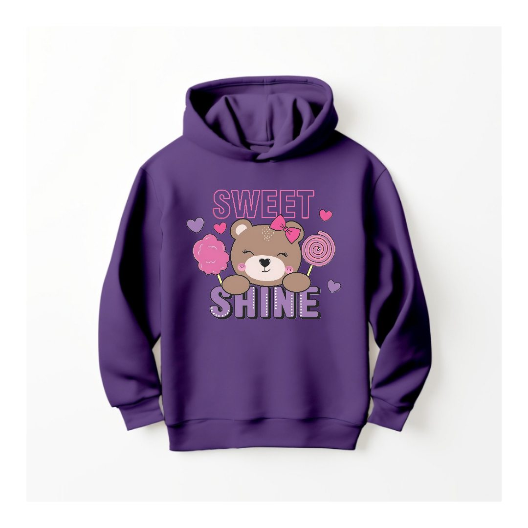 DTF - SWEET SHINE BEAR HOODIE