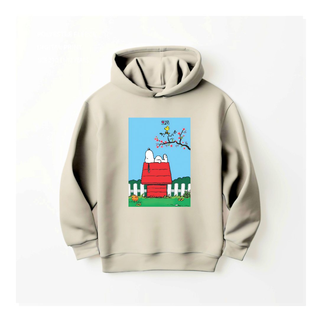 DTF - SNOOPHY SLEEPING HOODIE