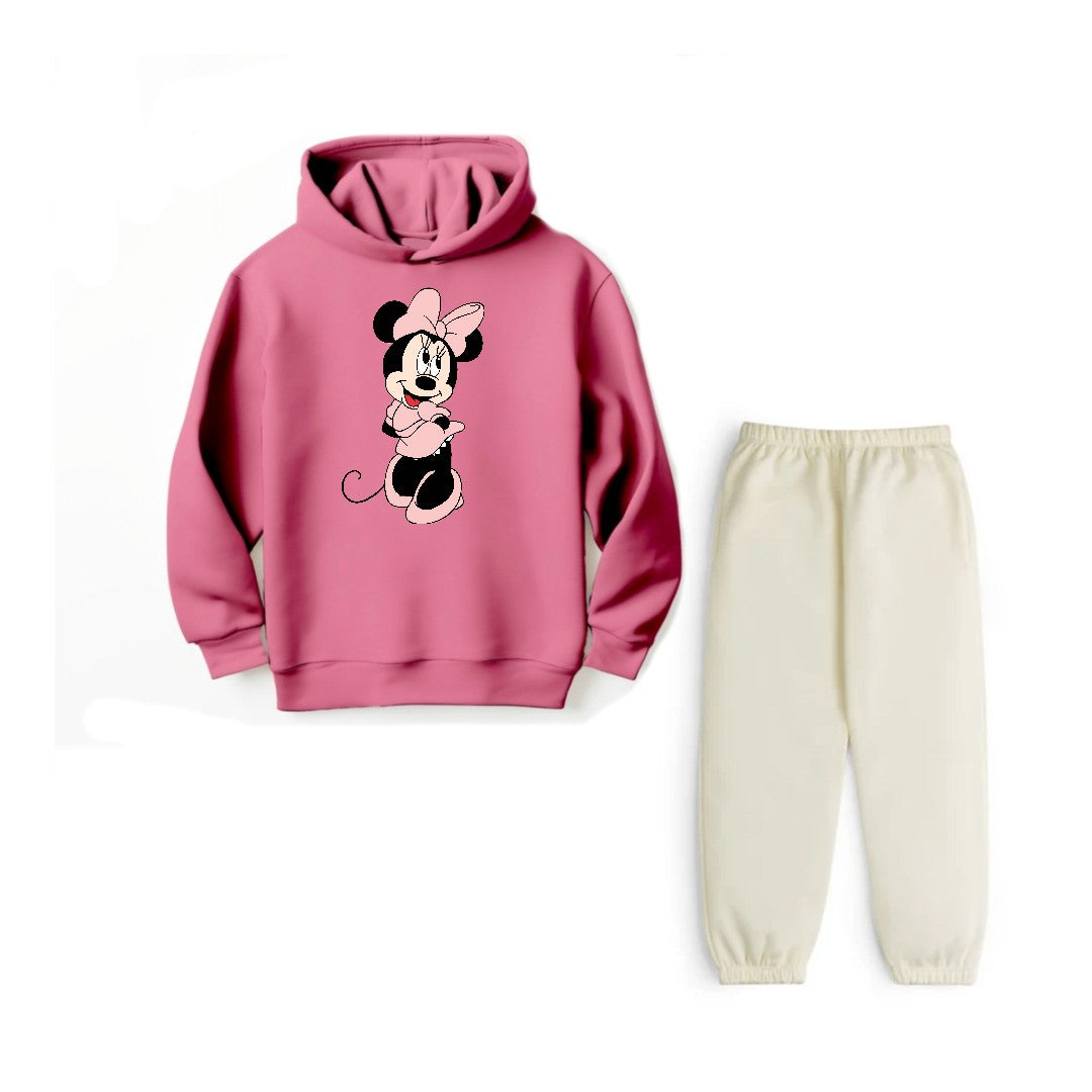 MINNIE MOUSE - HOODIE FLEECE TRACKSUIT P/O