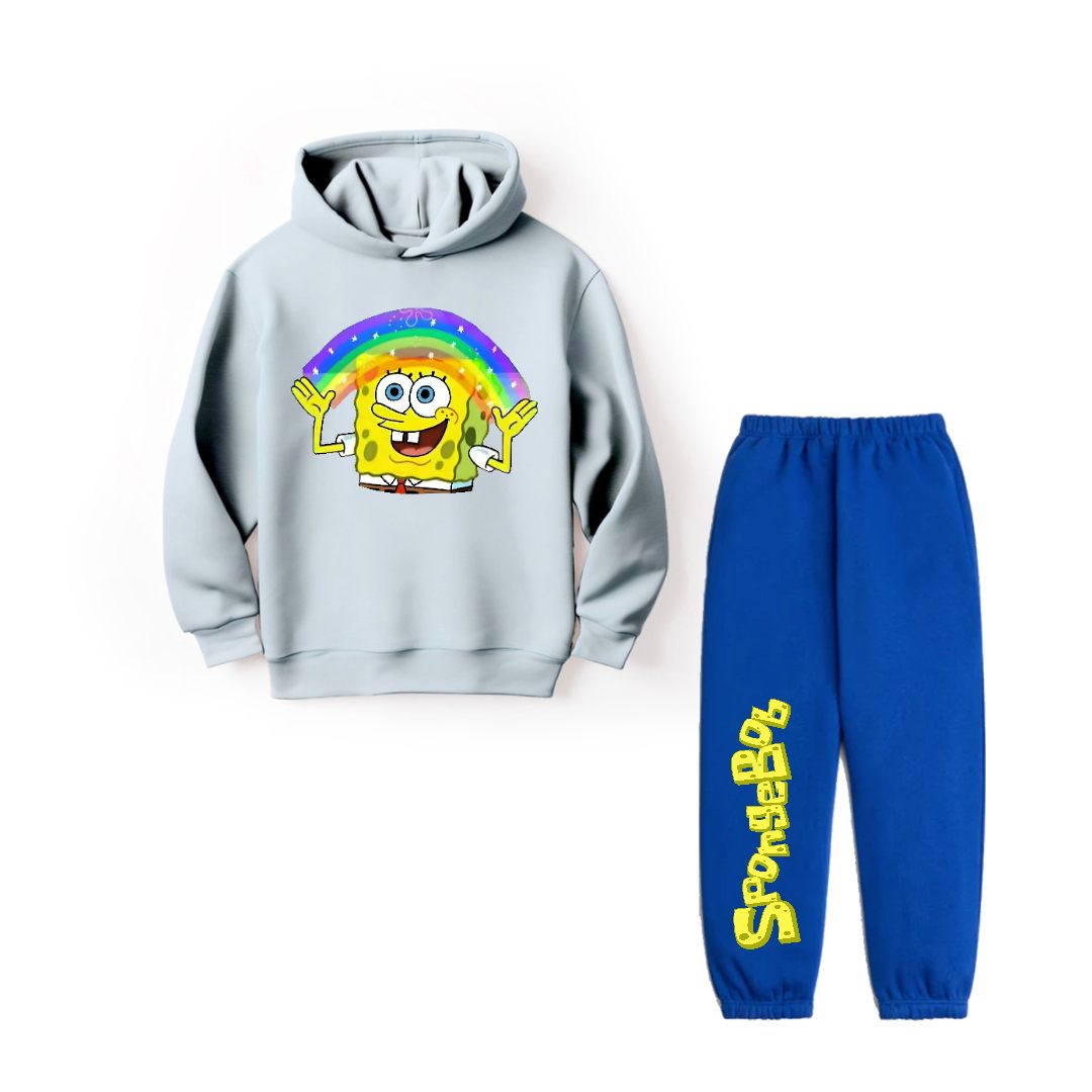 SPONGEBOB - HOODIE FLEECE TRACKSUIT SB/R