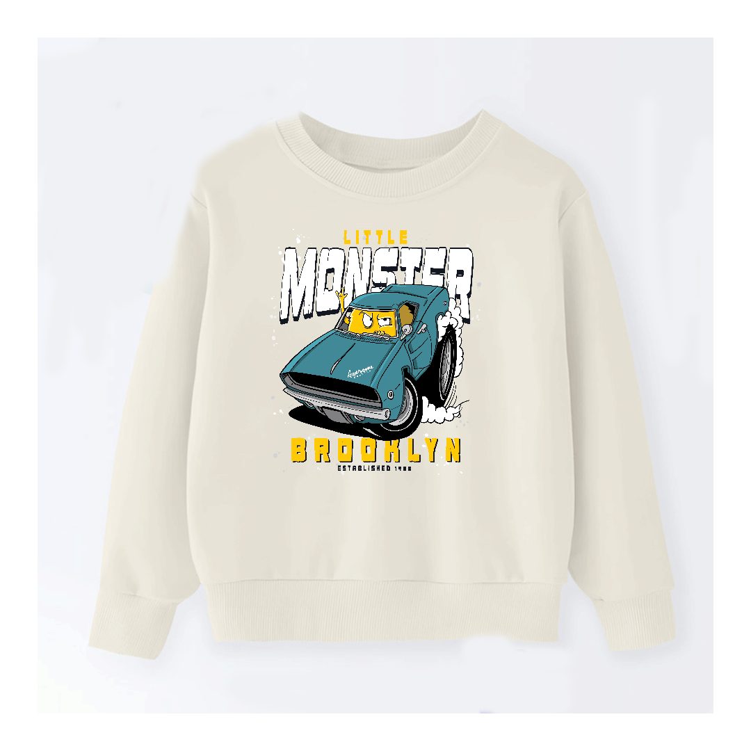 DTF - MONSTER CAR SWEATSHIRT