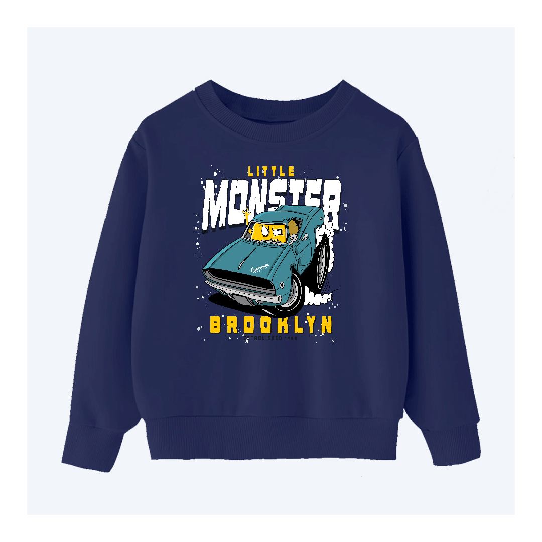 DTF - MONSTER CAR SWEATSHIRT