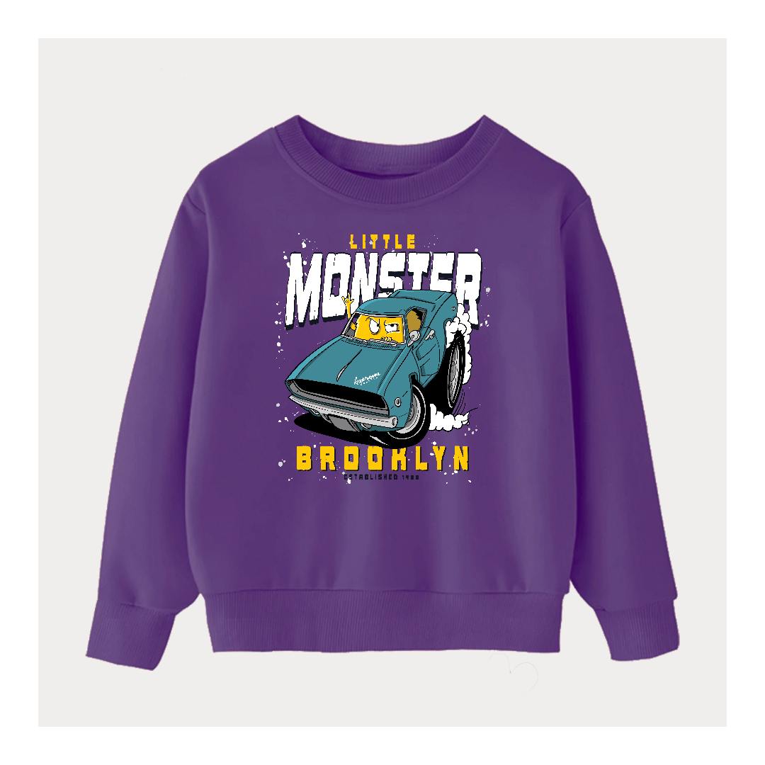DTF - MONSTER CAR SWEATSHIRT