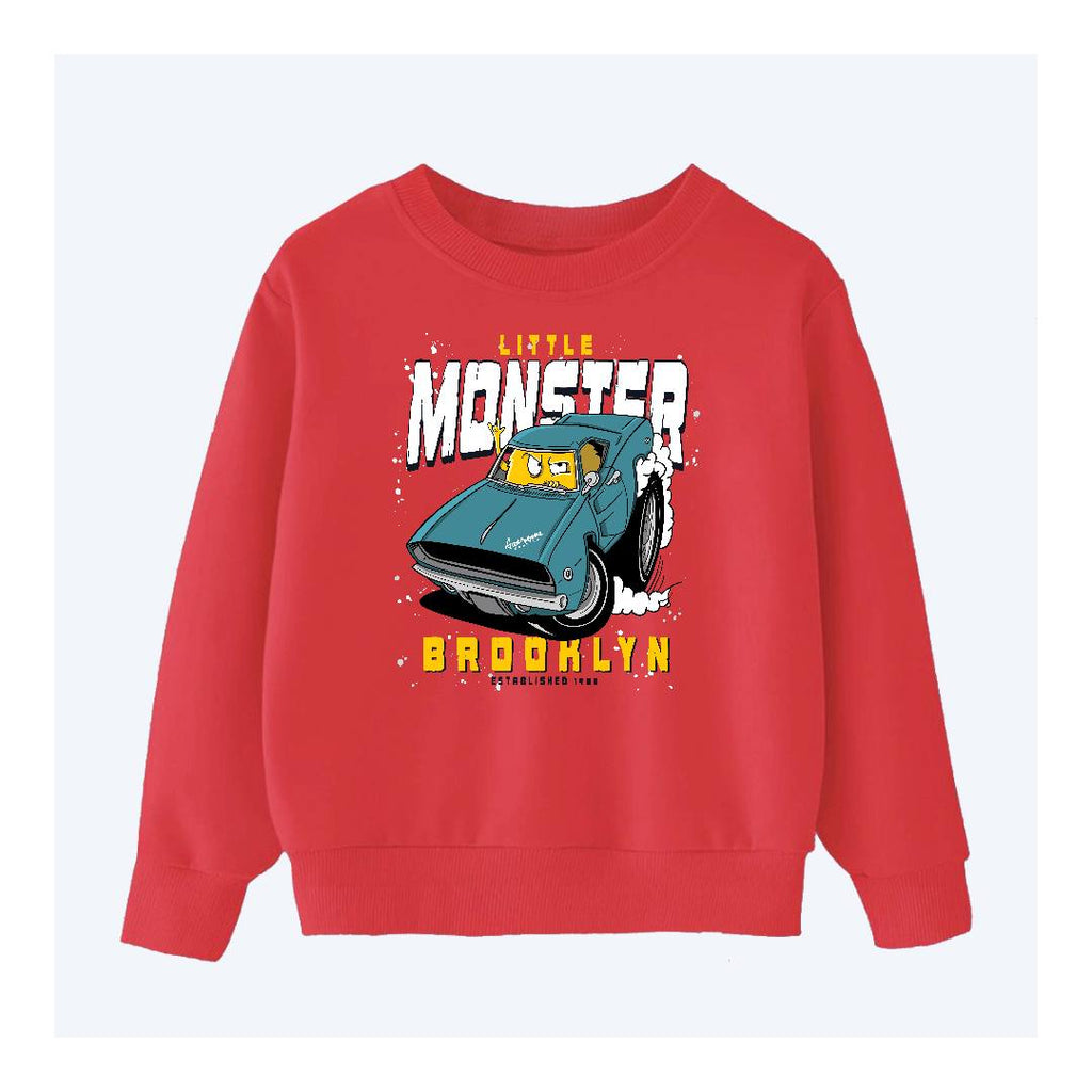 DTF - MONSTER CAR SWEATSHIRT