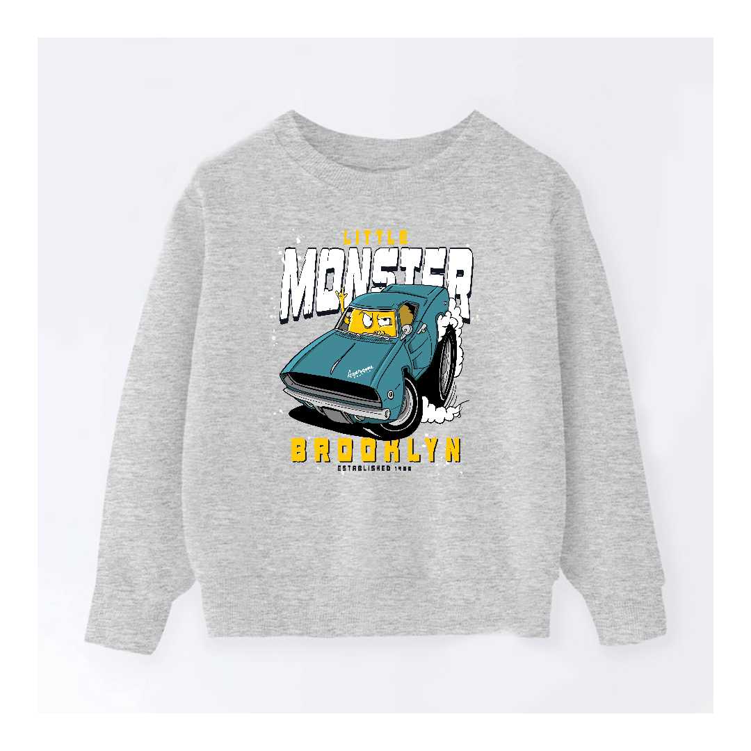 DTF - MONSTER CAR SWEATSHIRT