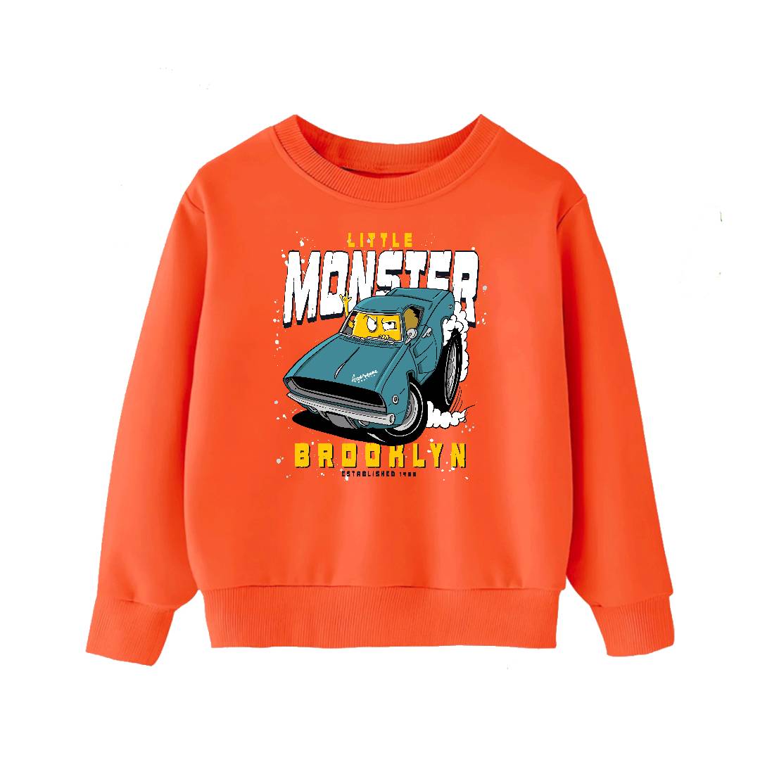 DTF - MONSTER CAR SWEATSHIRT