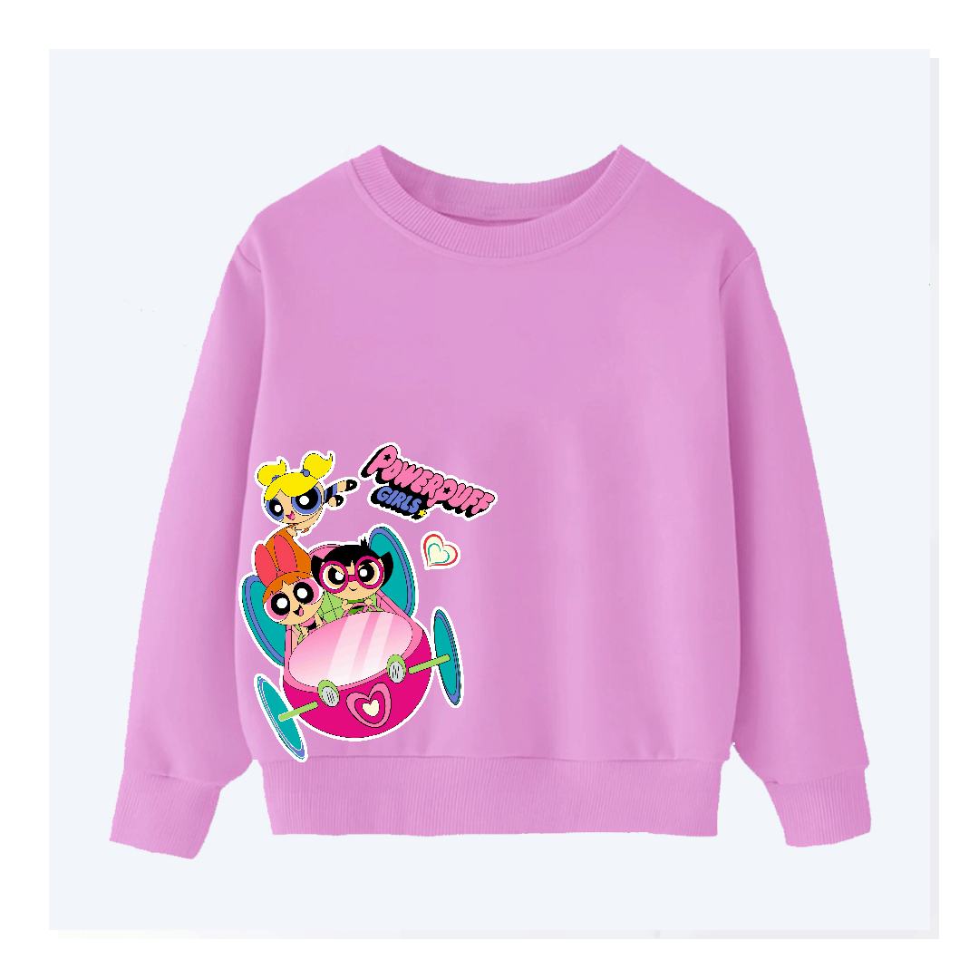 DTF - POWER PUFF GIRLS SWEATSHIRT