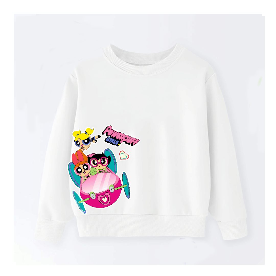 DTF - POWER PUFF GIRLS SWEATSHIRT