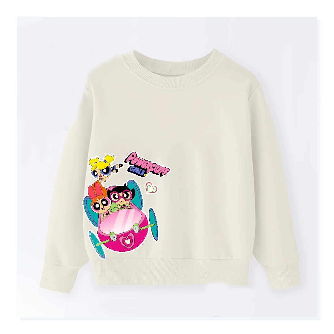 DTF - POWER PUFF GIRLS SWEATSHIRT