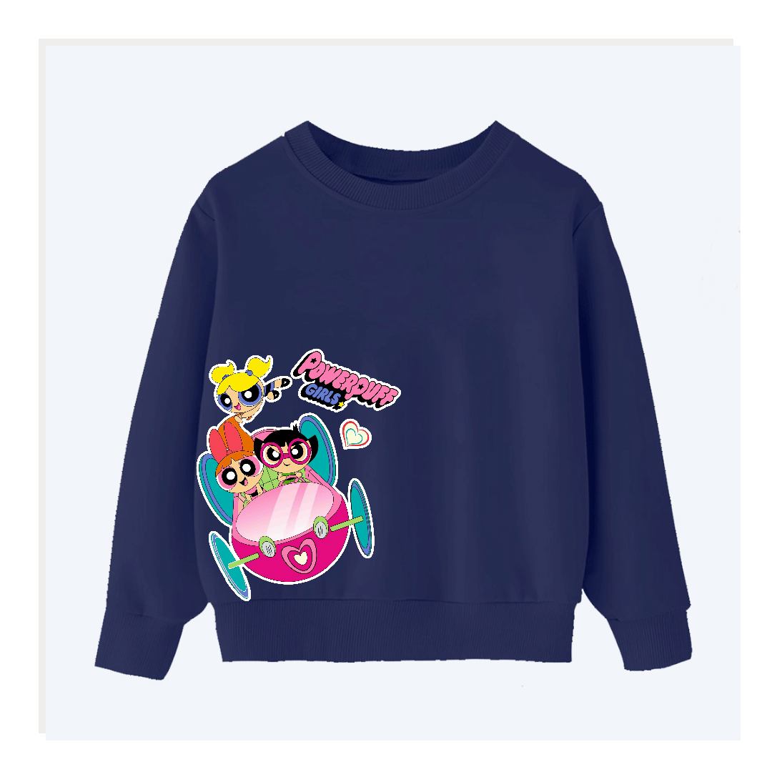 DTF - POWER PUFF GIRLS SWEATSHIRT
