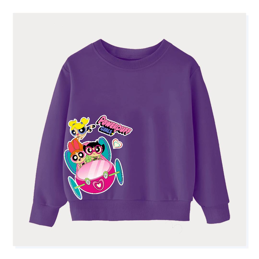 DTF - POWER PUFF GIRLS SWEATSHIRT