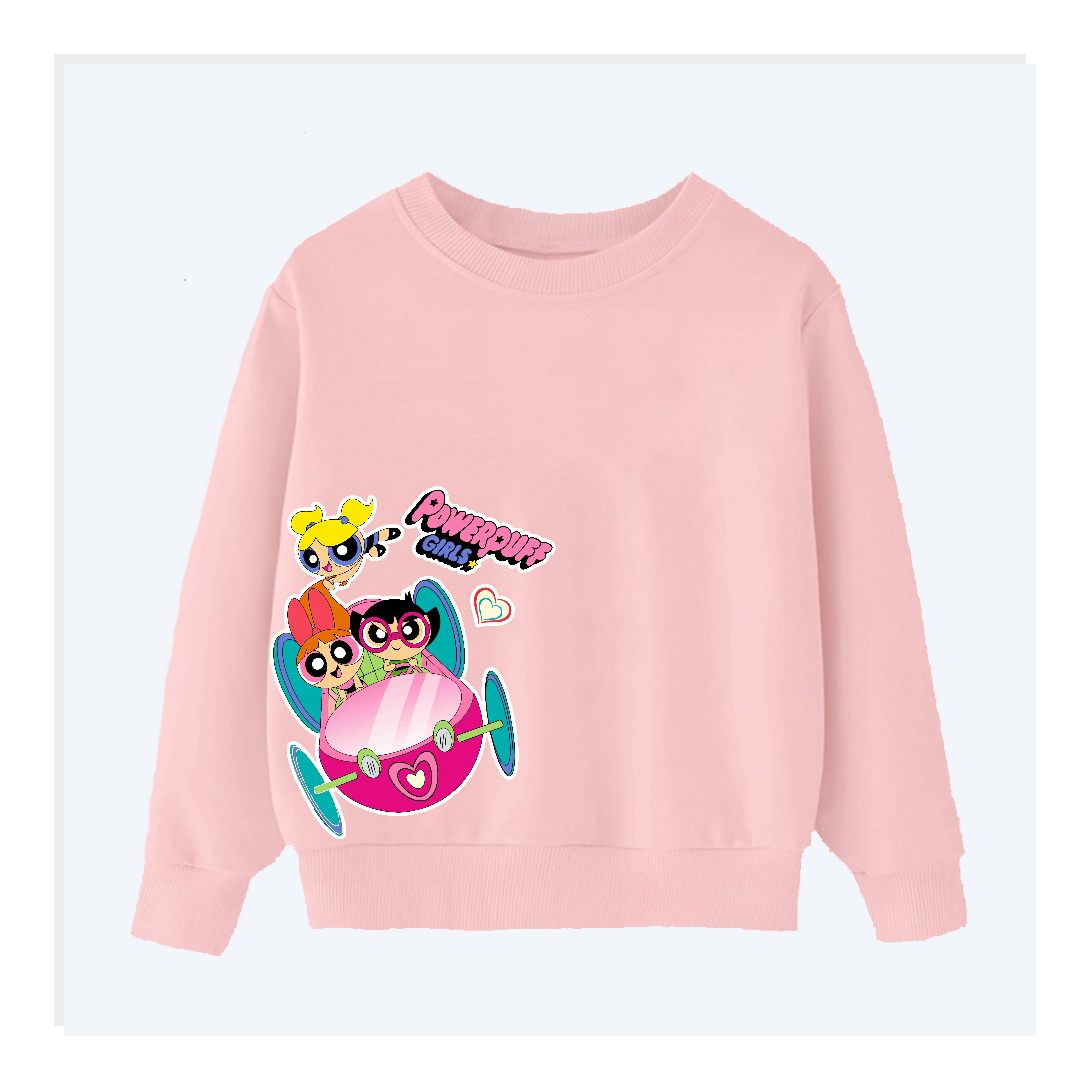 DTF - POWER PUFF GIRLS SWEATSHIRT