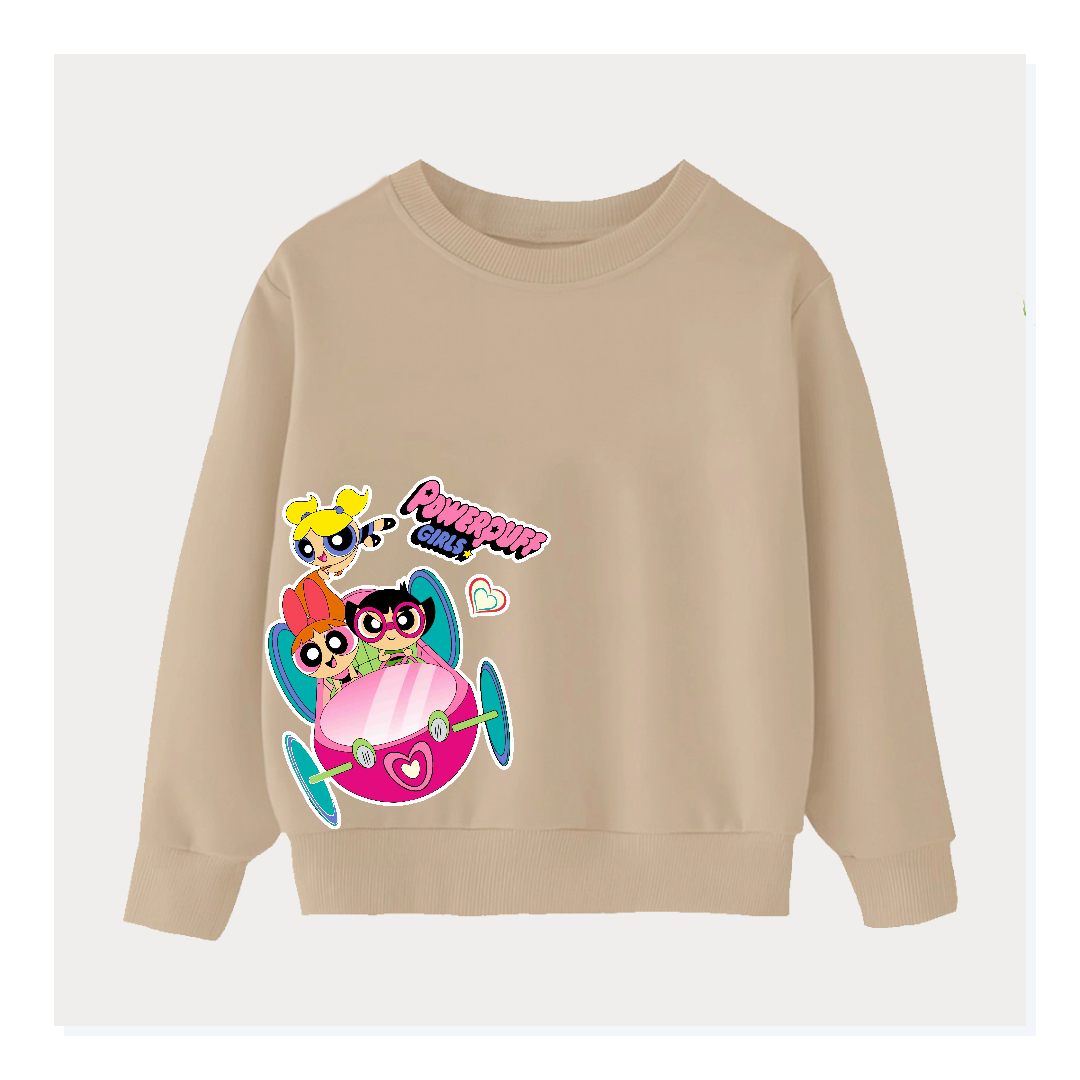 DTF - POWER PUFF GIRLS SWEATSHIRT