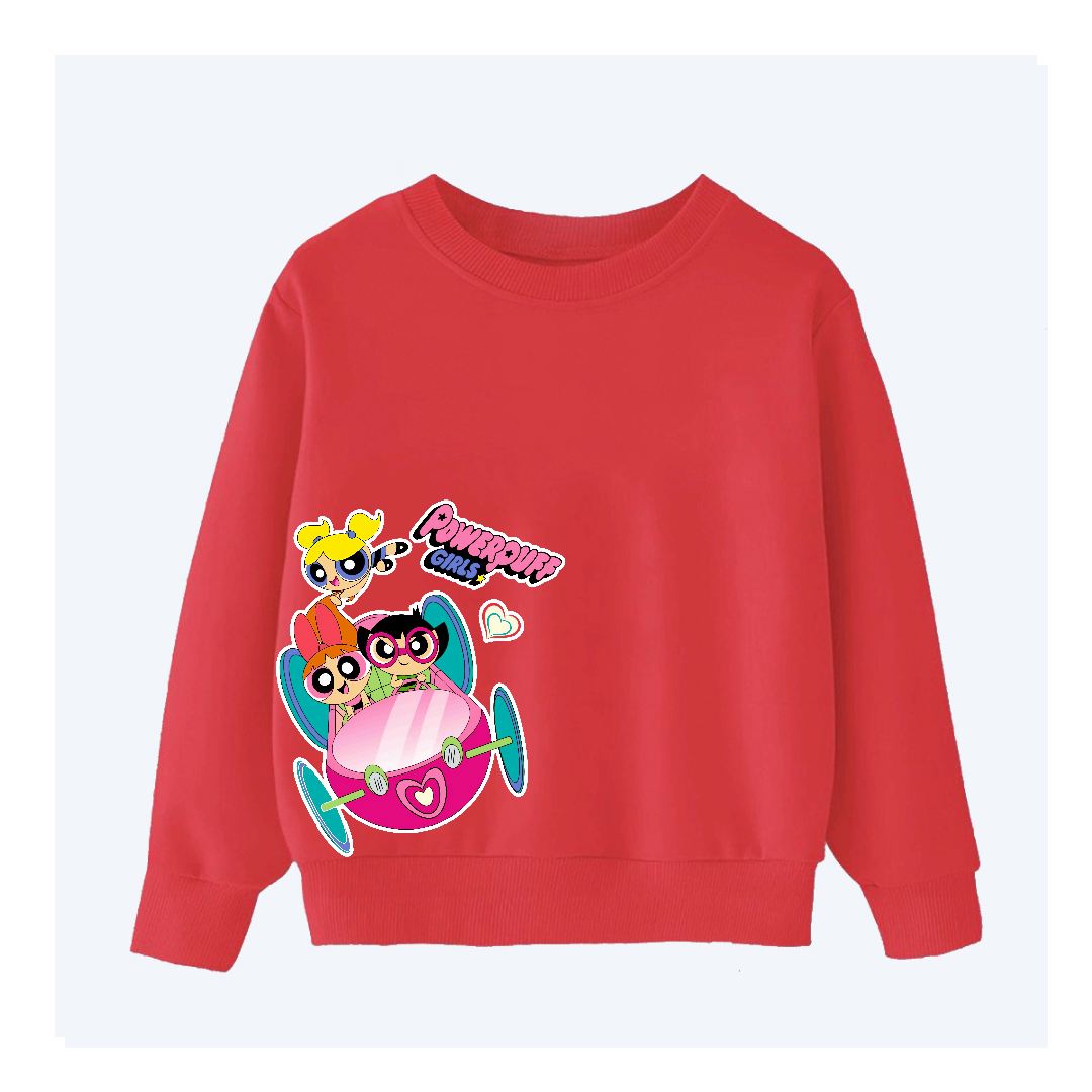 DTF - POWER PUFF GIRLS SWEATSHIRT