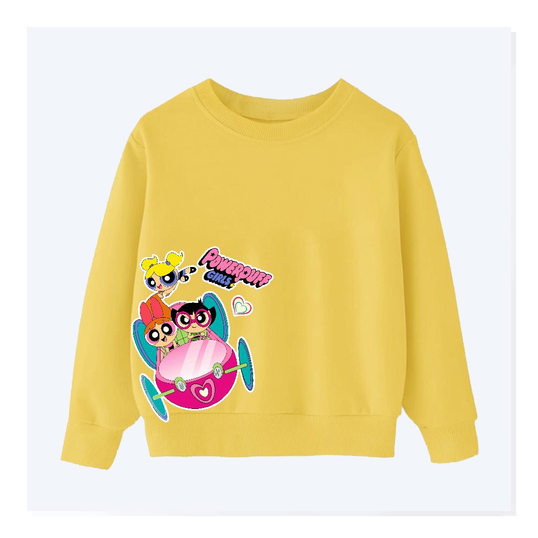 DTF - POWER PUFF GIRLS SWEATSHIRT