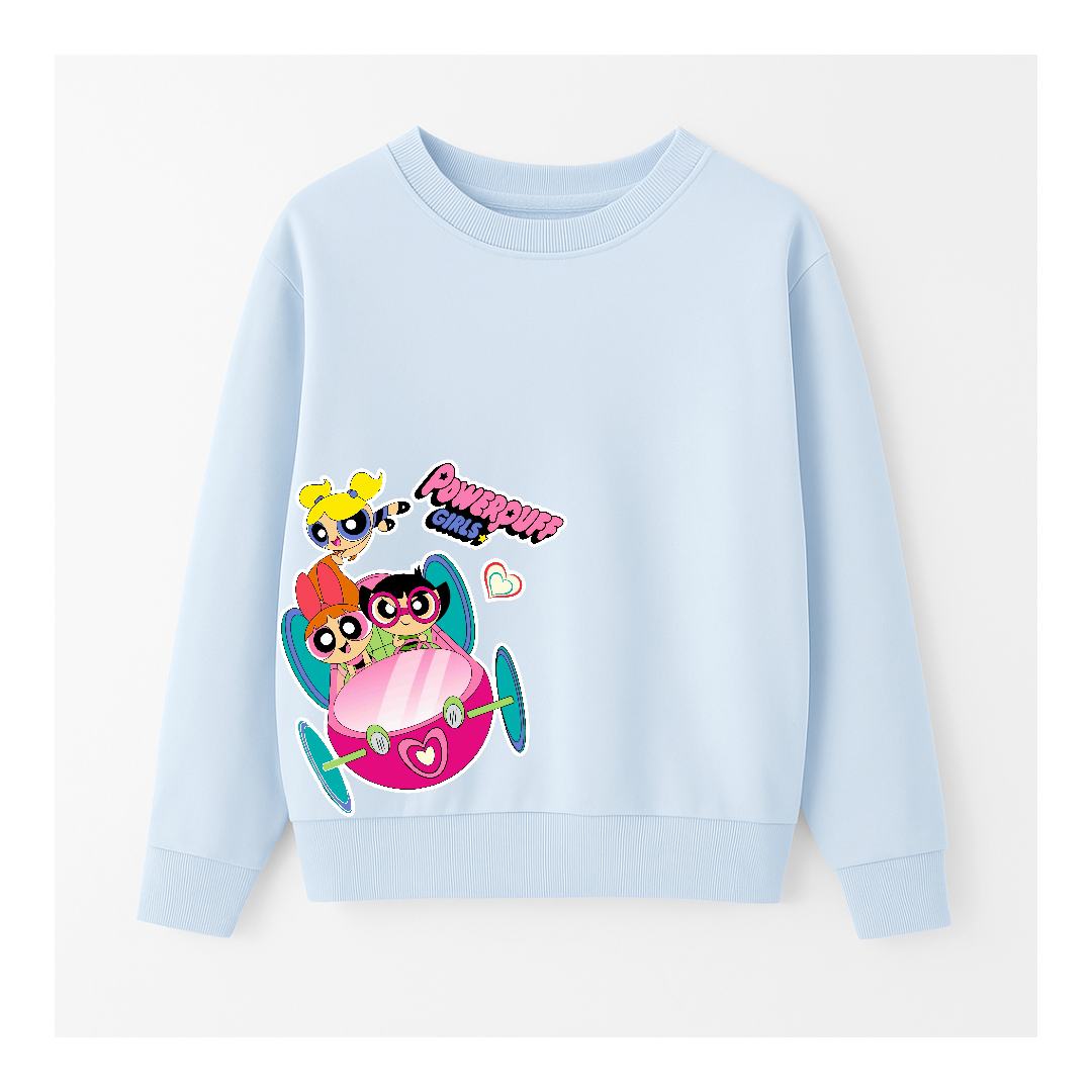 DTF - POWER PUFF GIRLS SWEATSHIRT