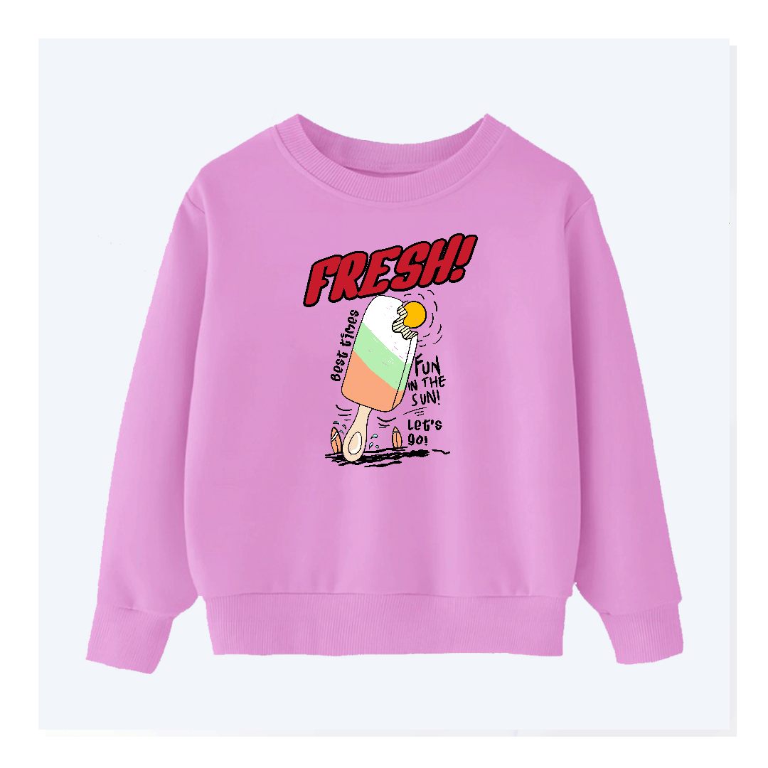 DTF - FRESH ICE CREAM SWEATSHIRT