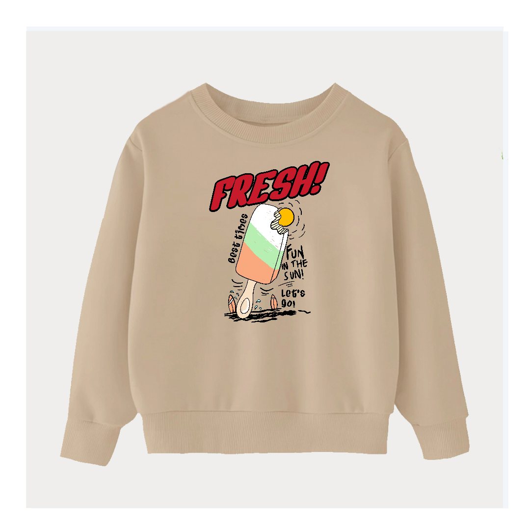 DTF - FRESH ICE CREAM SWEATSHIRT