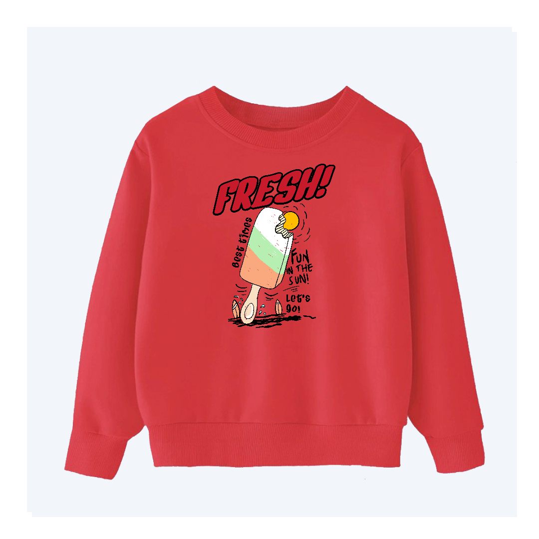 DTF - FRESH ICE CREAM SWEATSHIRT