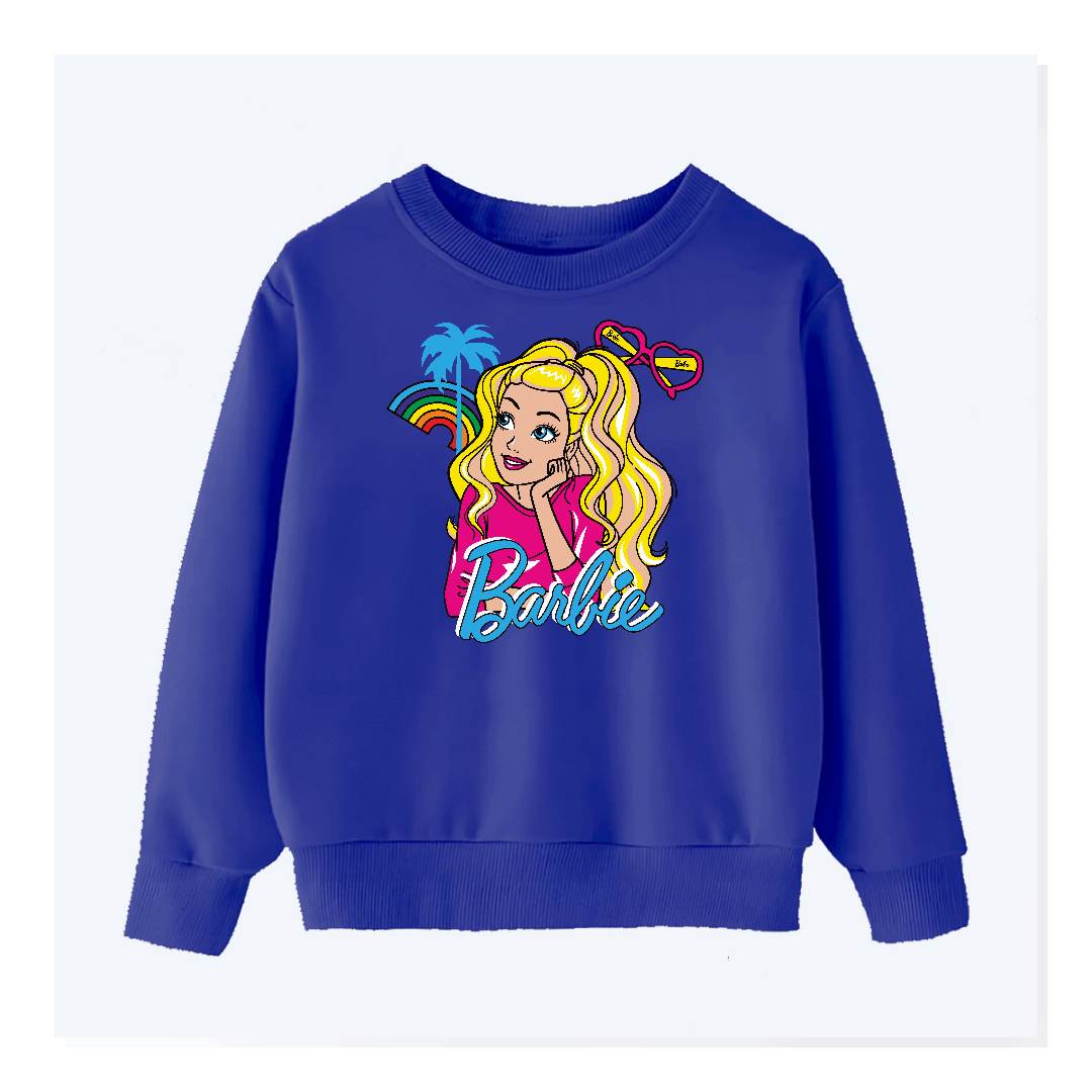 DTF - BARBIE RAINBOW SWEATSHIRT