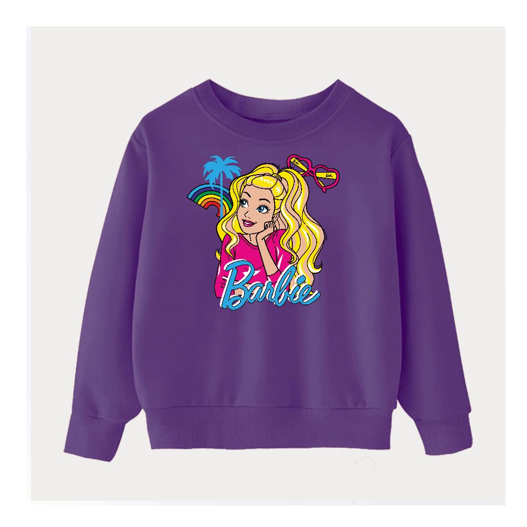 DTF - BARBIE RAINBOW SWEATSHIRT