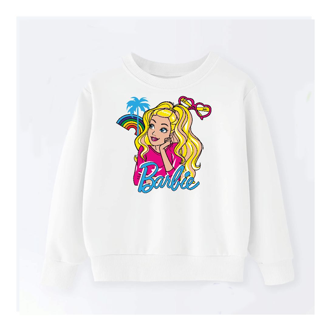 DTF - BARBIE RAINBOW SWEATSHIRT
