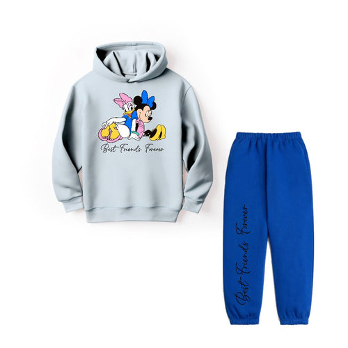 BEST FRIEND FOREVER - HOODIE FLEECE TRACKSUIT
