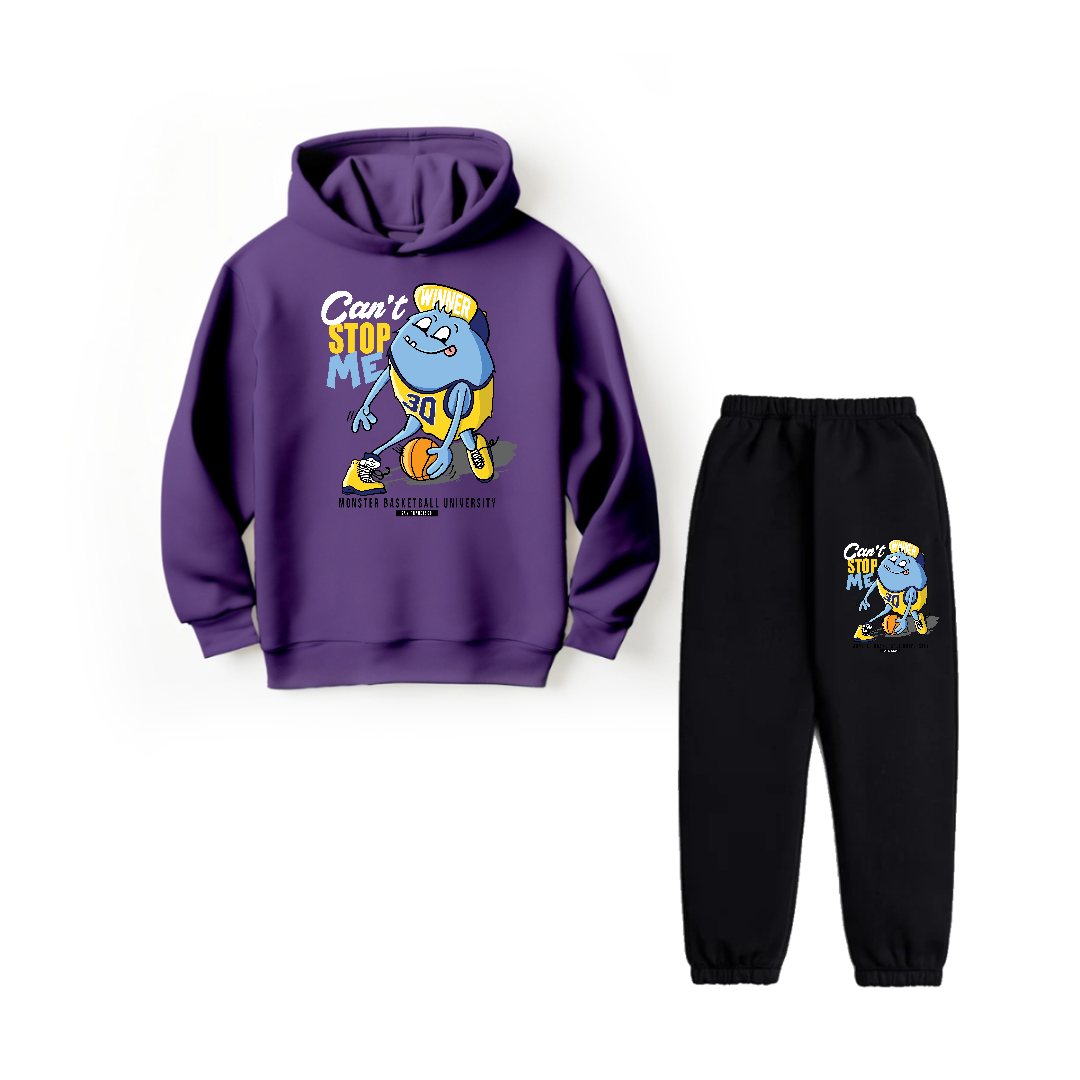 CAN'T STOP ME - HOODIE FLEECE TRACKSUIT Pr/B