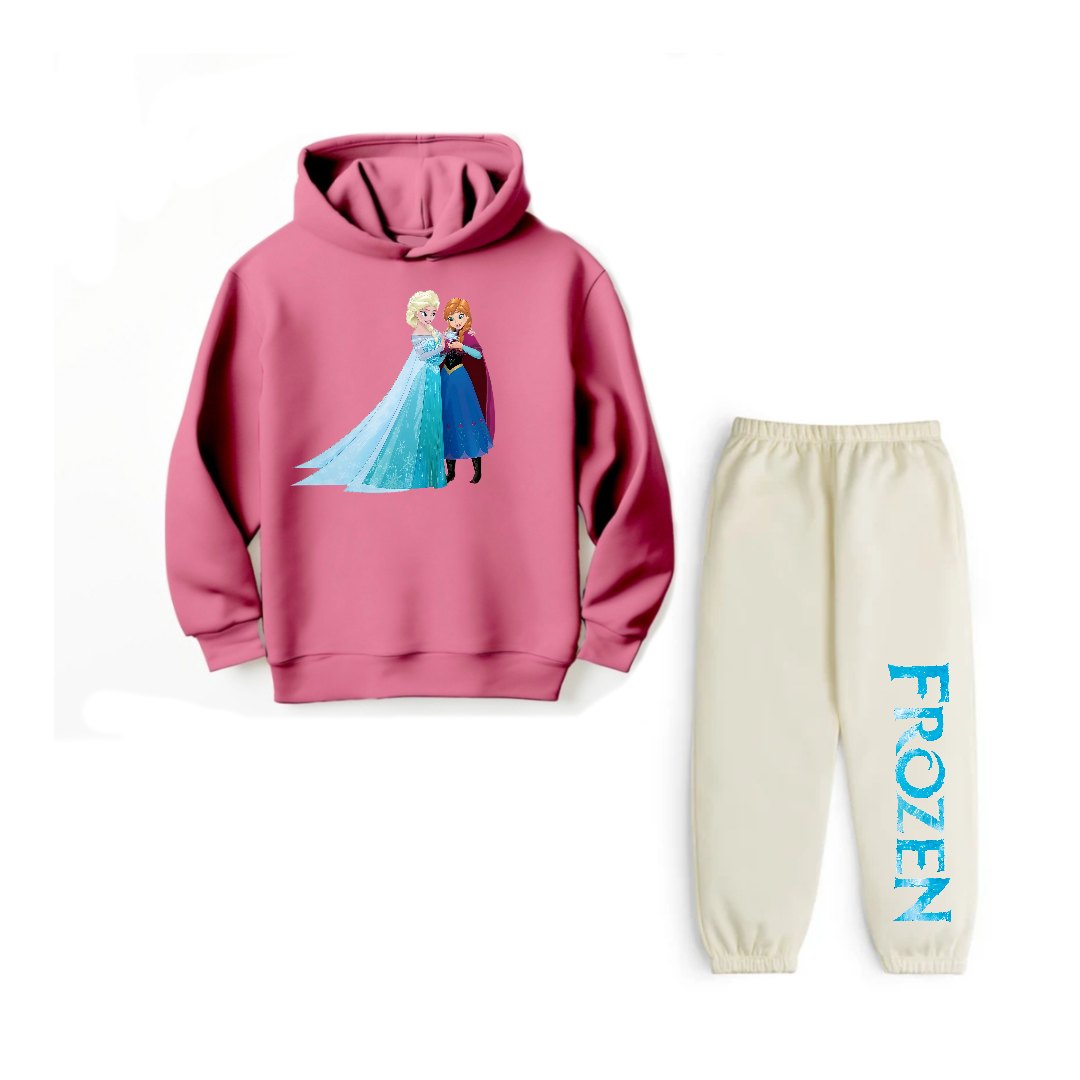 FROZEN ELSA - HOODIE FLEECE TRACKSUIT P/Ow