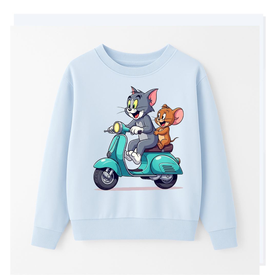 DTF - TOM ON SCOOTER SWEATSHIRT