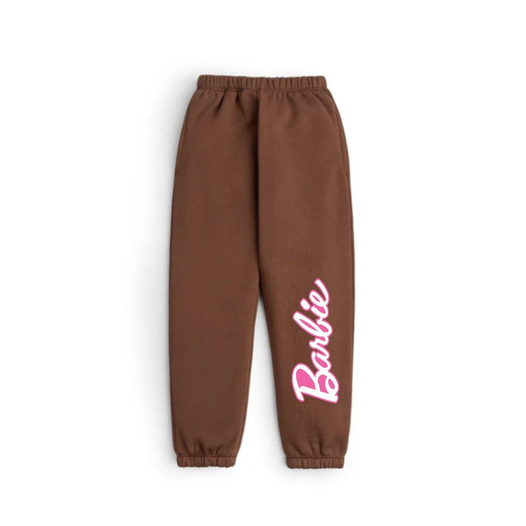 BARBIE WRITING FLEECE TROUSER