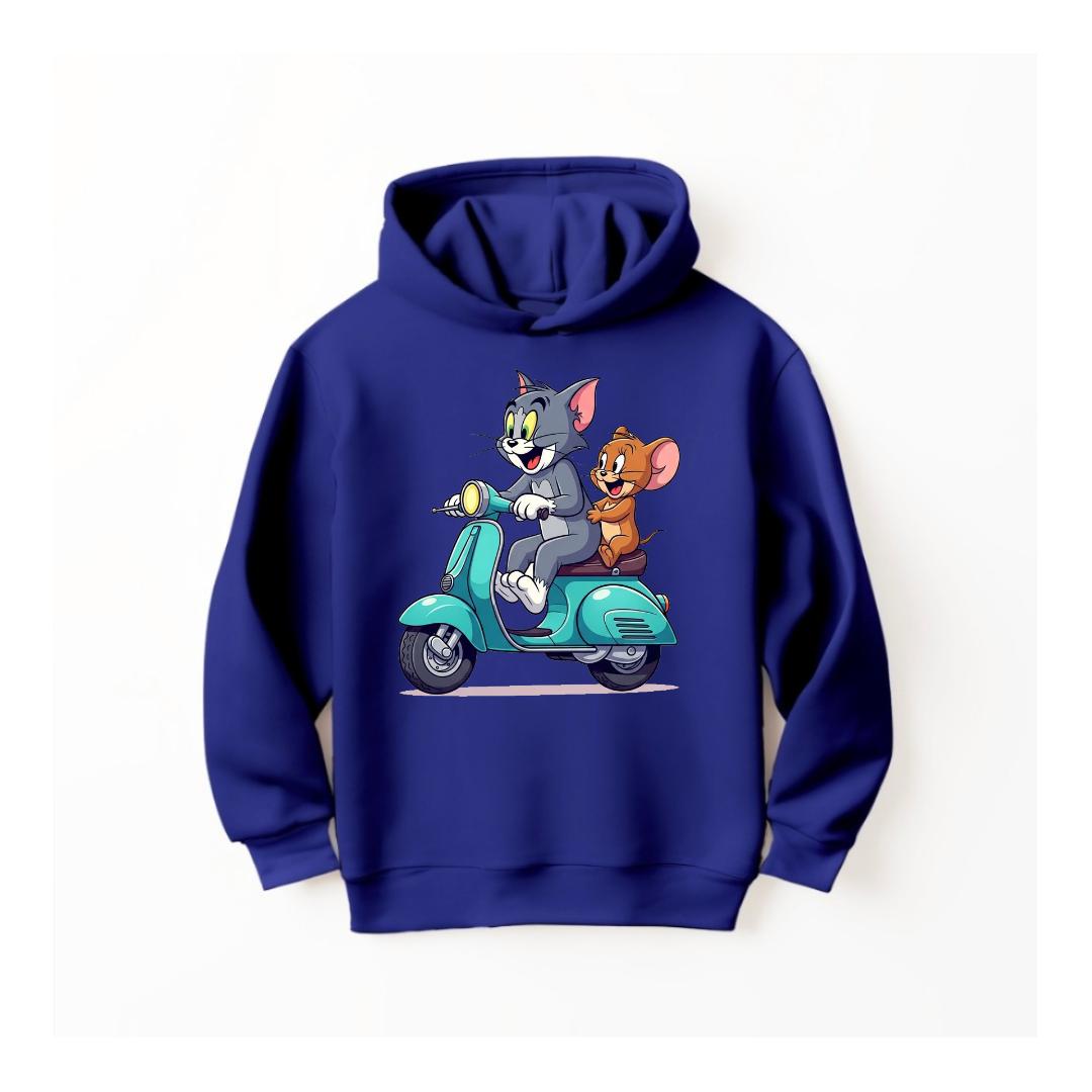 DTF - TOM & JERRY ON SCOOTER HOODIE