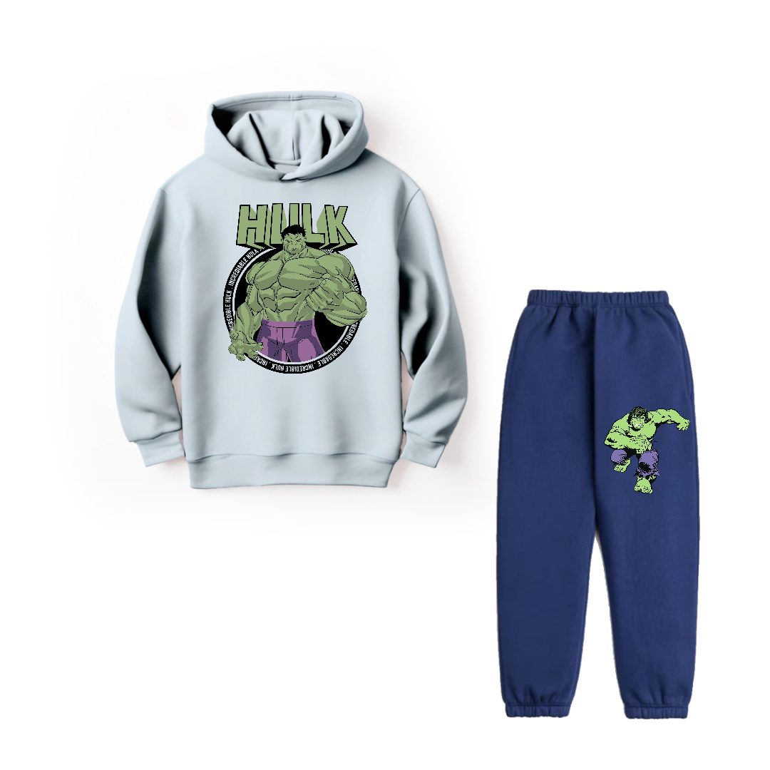INCREDIBLE HULK - HOODIE FLEECE TRACKSUIT SB/N